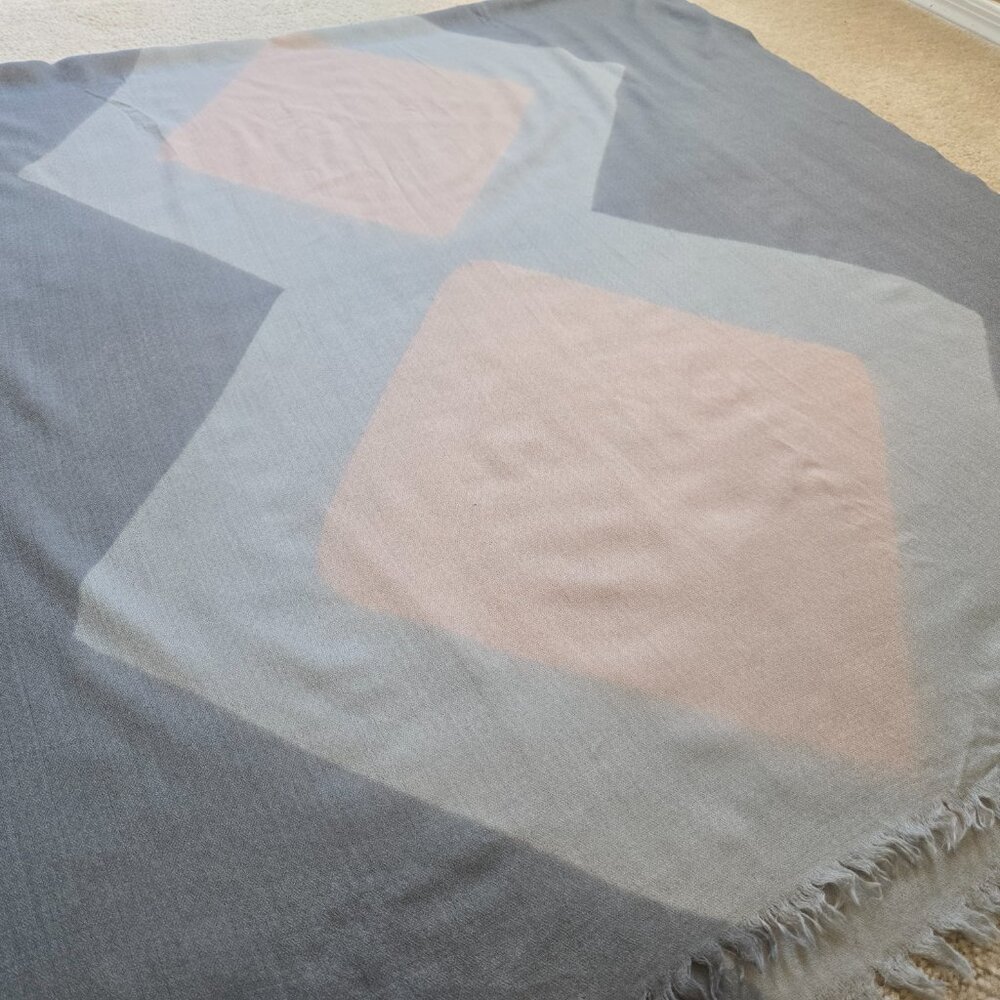 Jac+Jack HUGE Cashmere Wrap/Scarf Grey - Picture 10 of 15